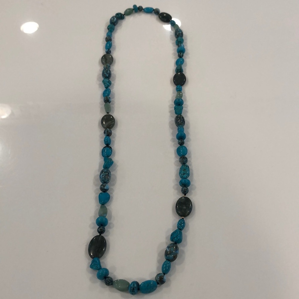 Turquoise Beaded Necklace